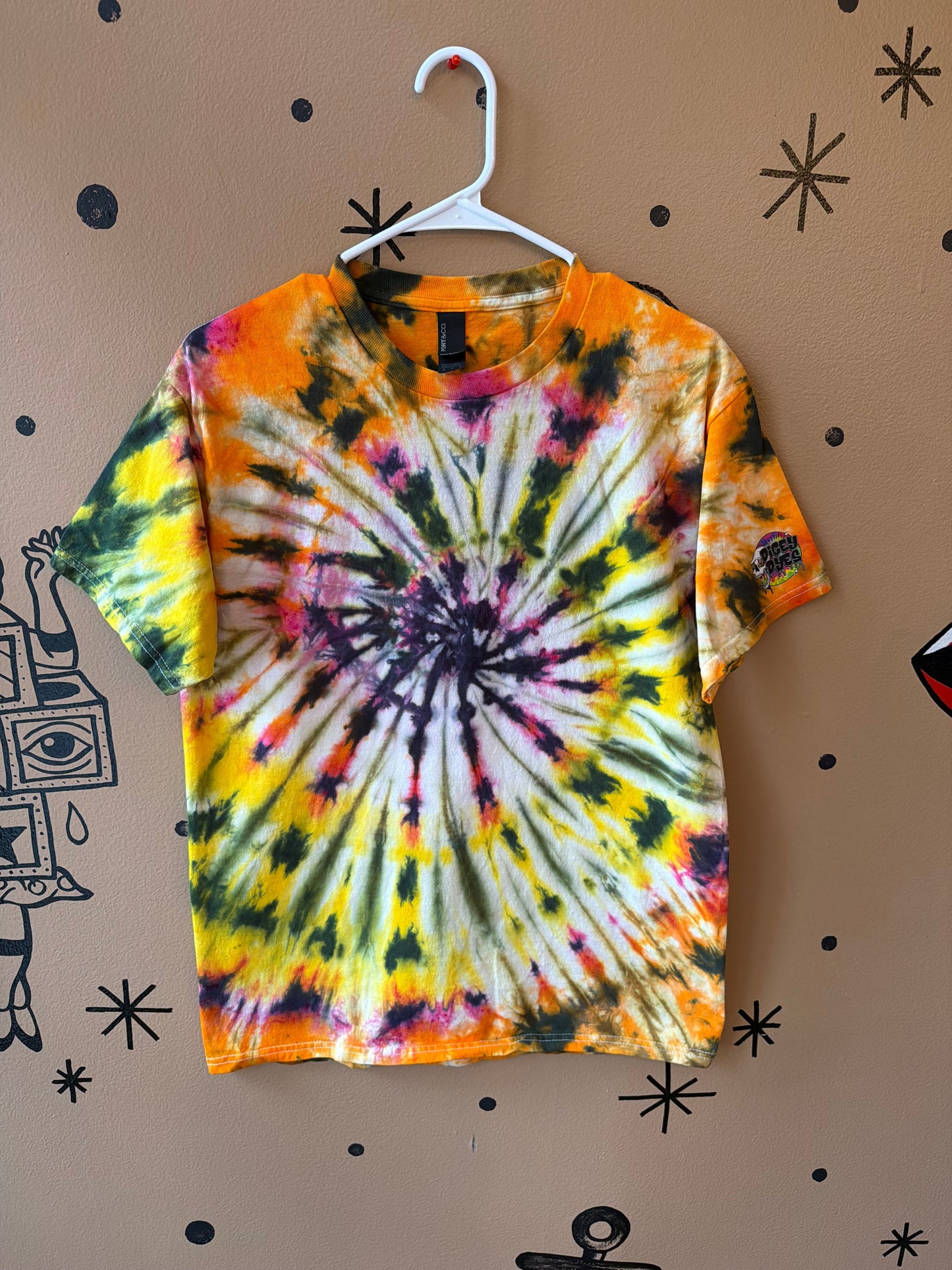 Electric Jungle T-Shirt Dicey Dyes