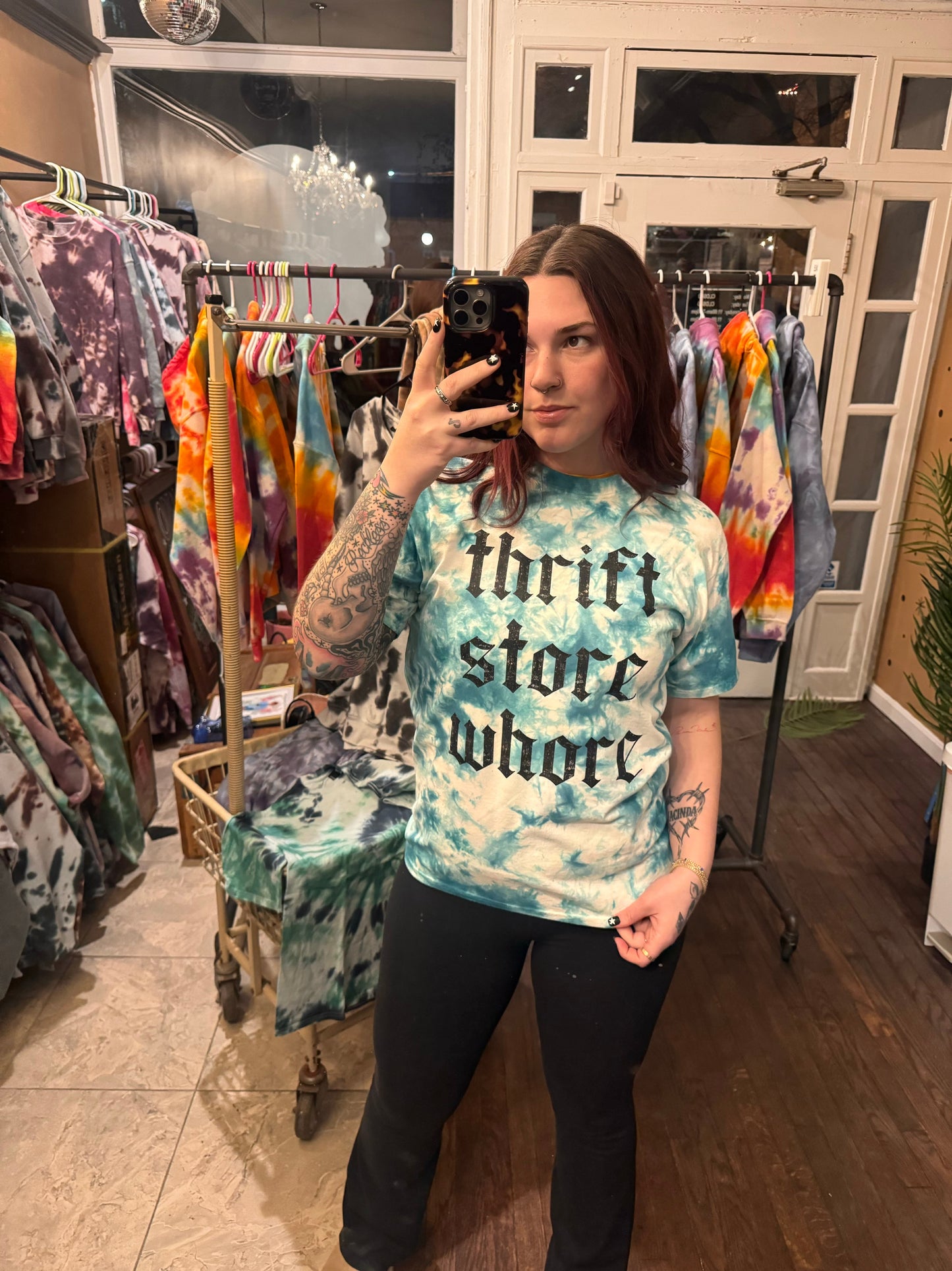 Thrift Store Wh*re T-Shirt Dicey Dyes