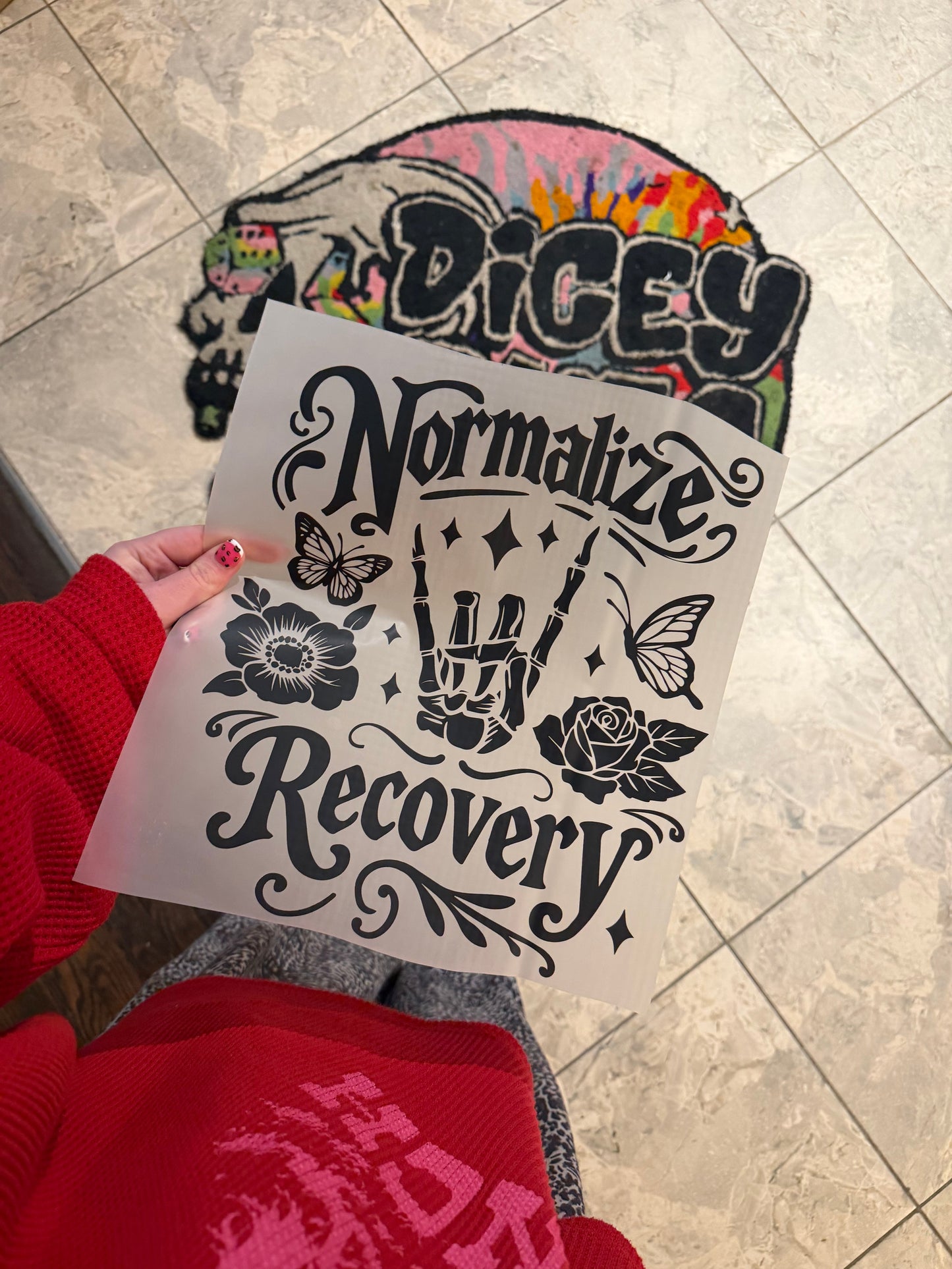 Normalize Recovery Screen Dicey Dyes