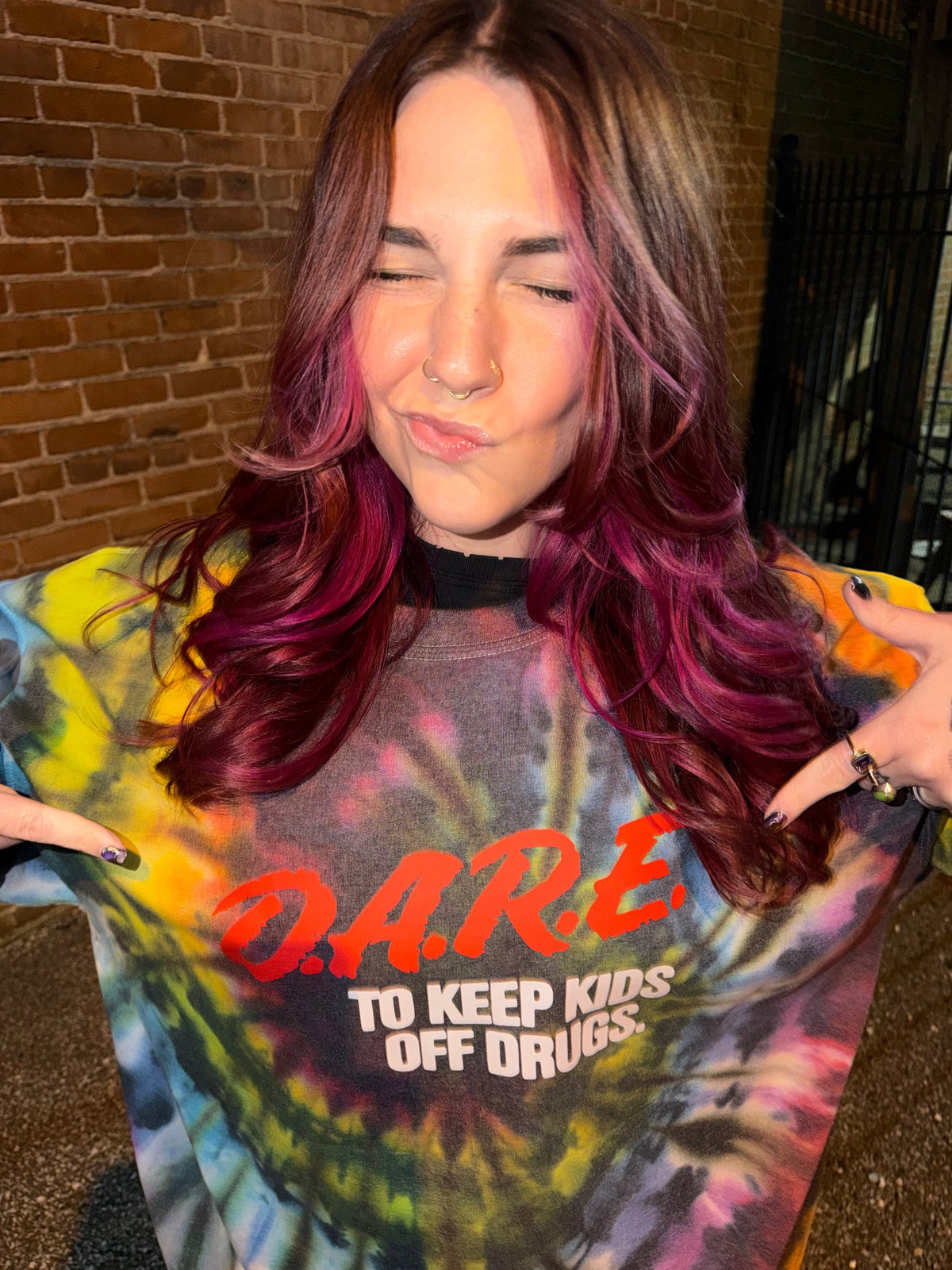 D.A.R.E Crewneck Dicey Dyes