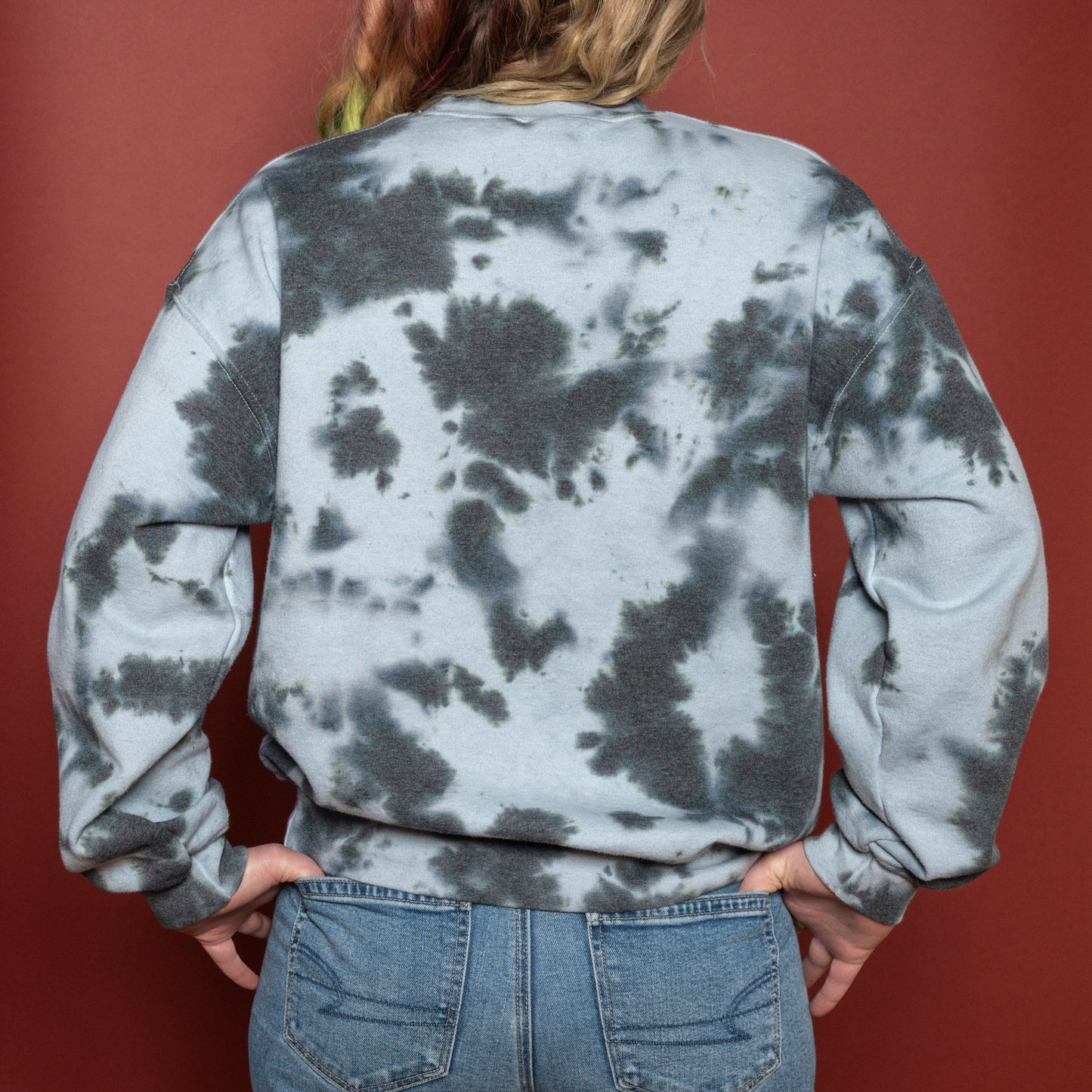 Pre-Order Dicey Dyes Dark GREY Logo Crewneck Dicey Dyes