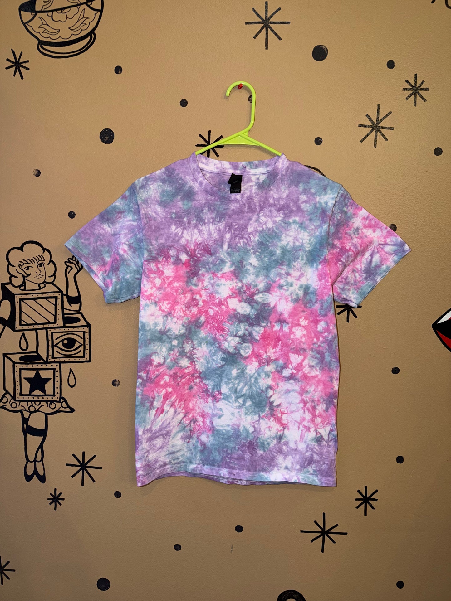 Mermaid Scrunch T-Shirt Ready-To-Ship Dicey Dyes