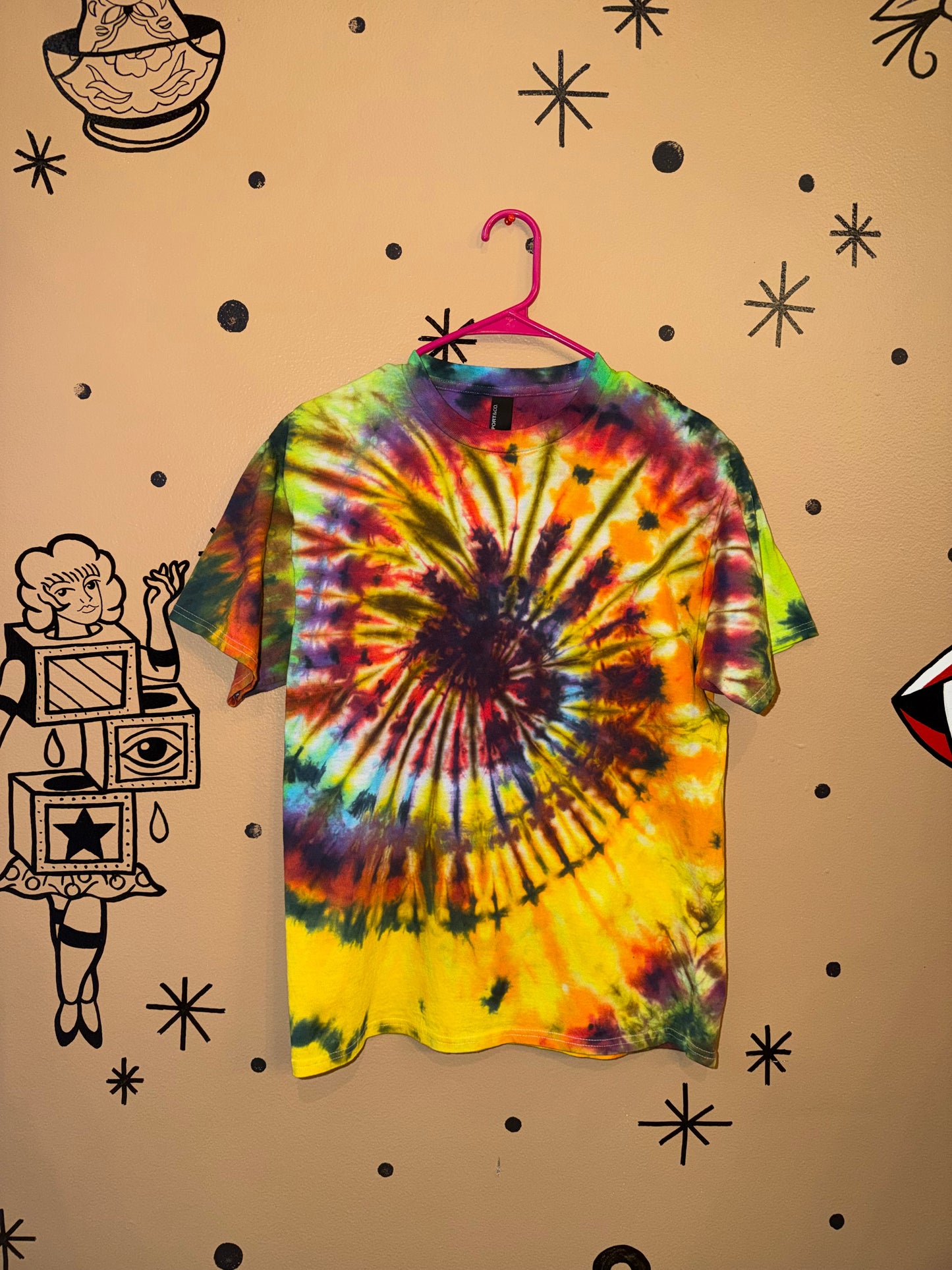 Sunburst T-Shirt Ready-To-Shop Dicey Dyes
