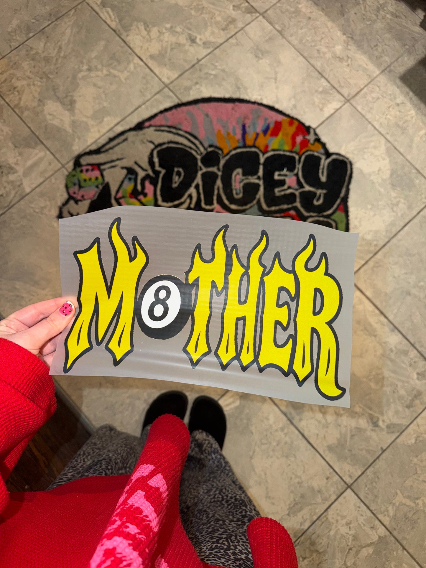 Mother 8 Ball Screen Dicey Dyes