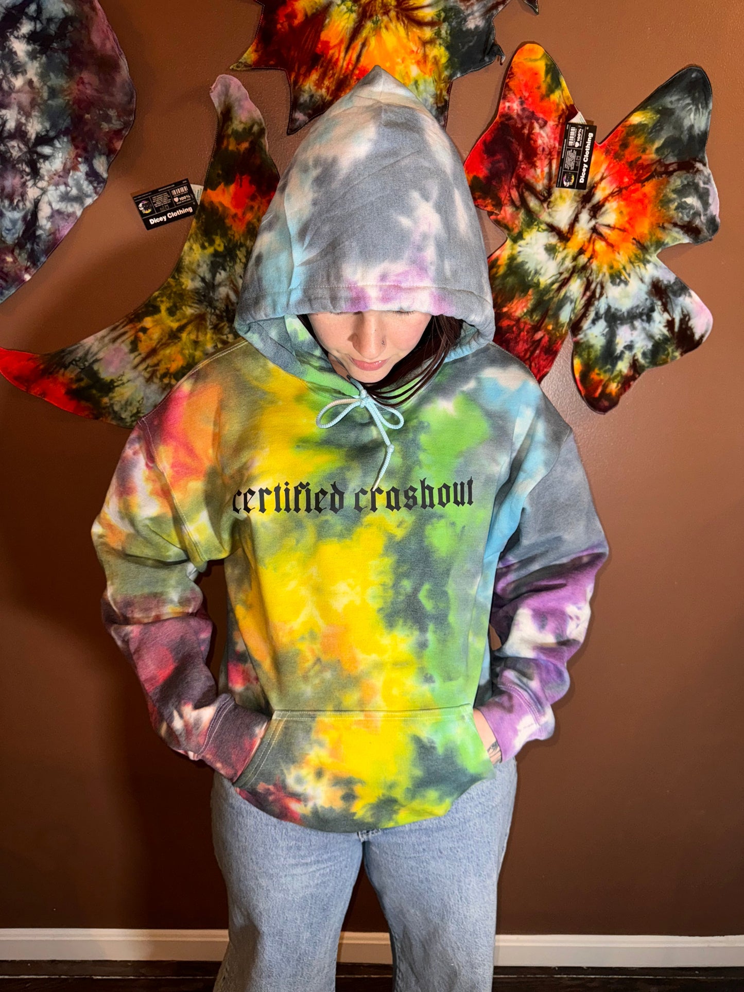 Crashout Hoodie Dicey Dyes