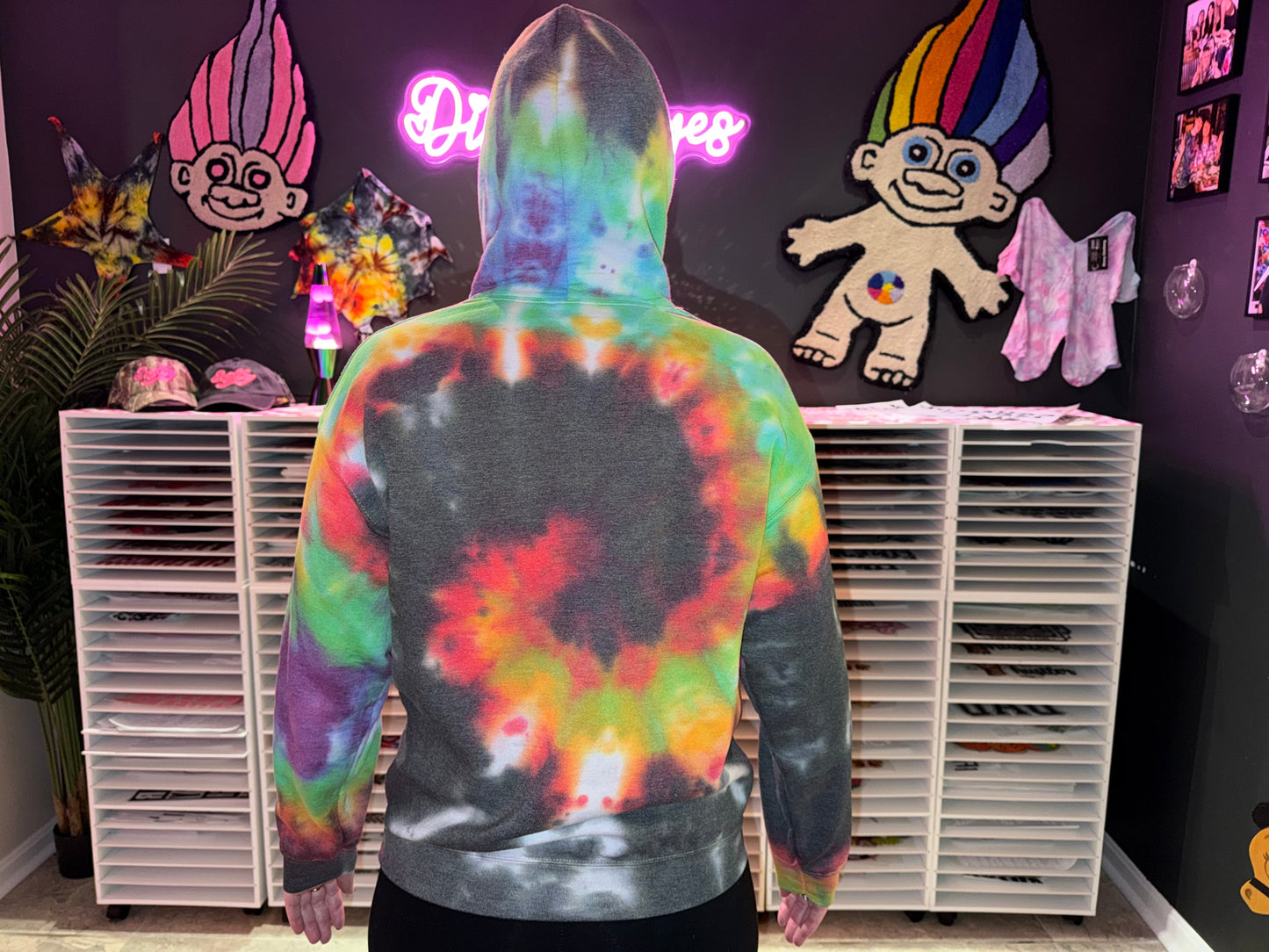 Mood Ring Melt Hoodie Dicey Dyes