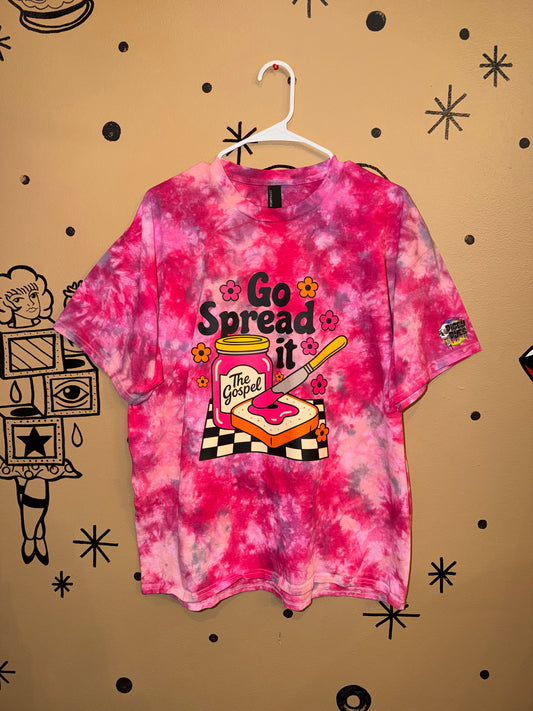 Go Spread It T-Shirt Dicey Dyes