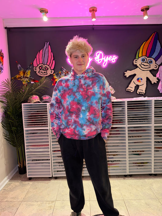 Galactic Drip Hoodie Dicey Dyes