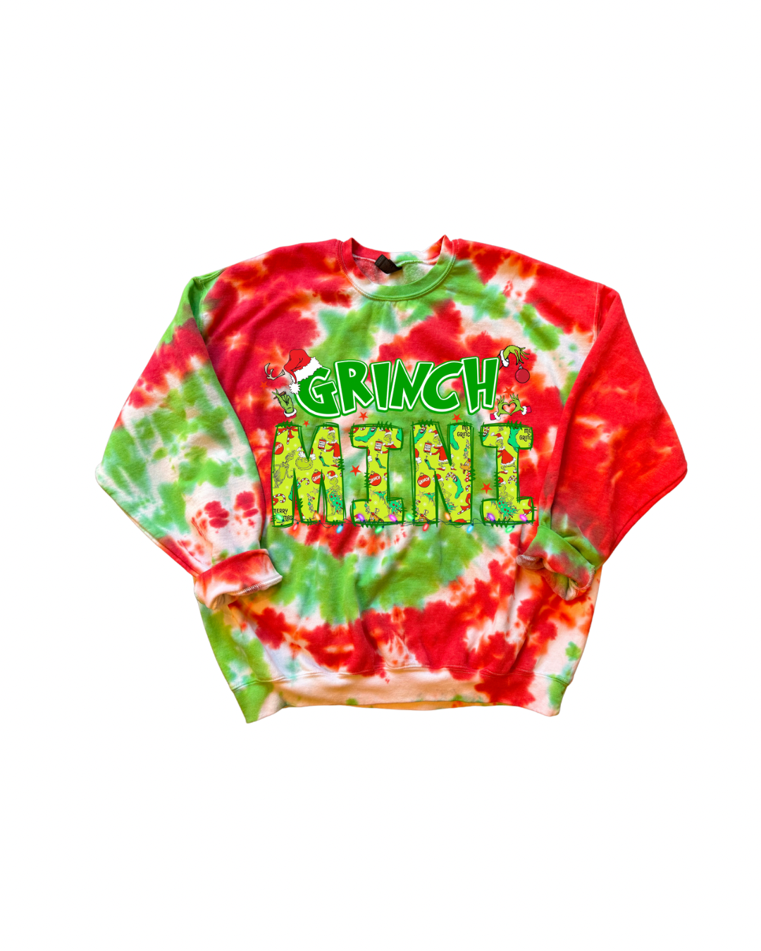 Grinch Family Crewneck Dicey Dyes
