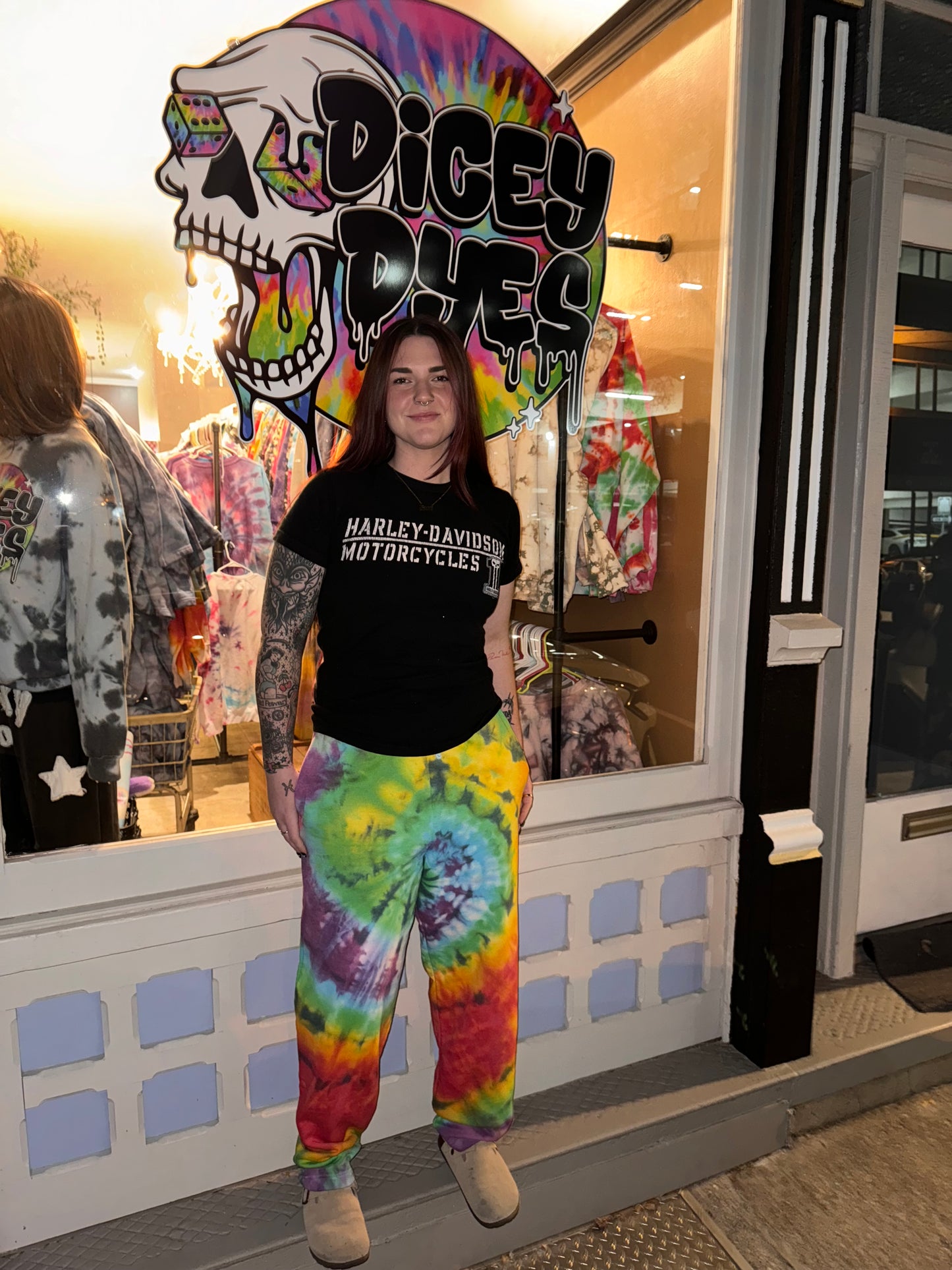 Rainbow Sweatpants w/ Pockets