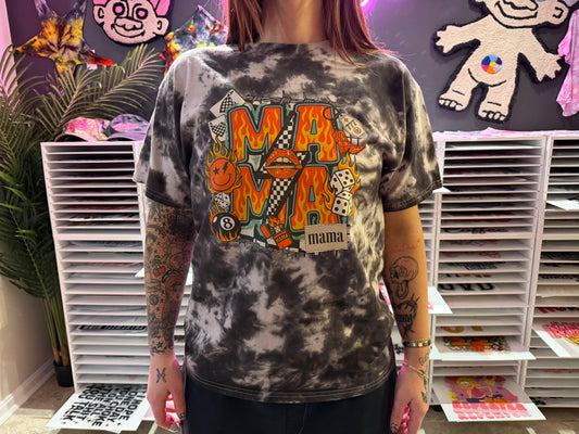 Edgy Mama T-Shirt Dicey Dyes