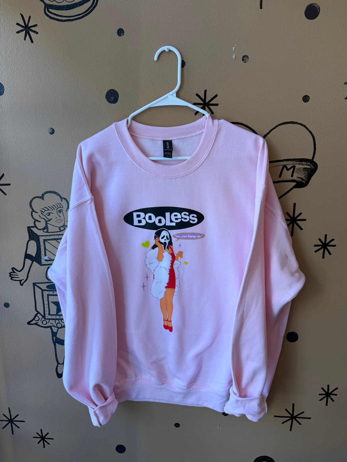 Plain Halloween Mystery Crewneck Dicey Dyes