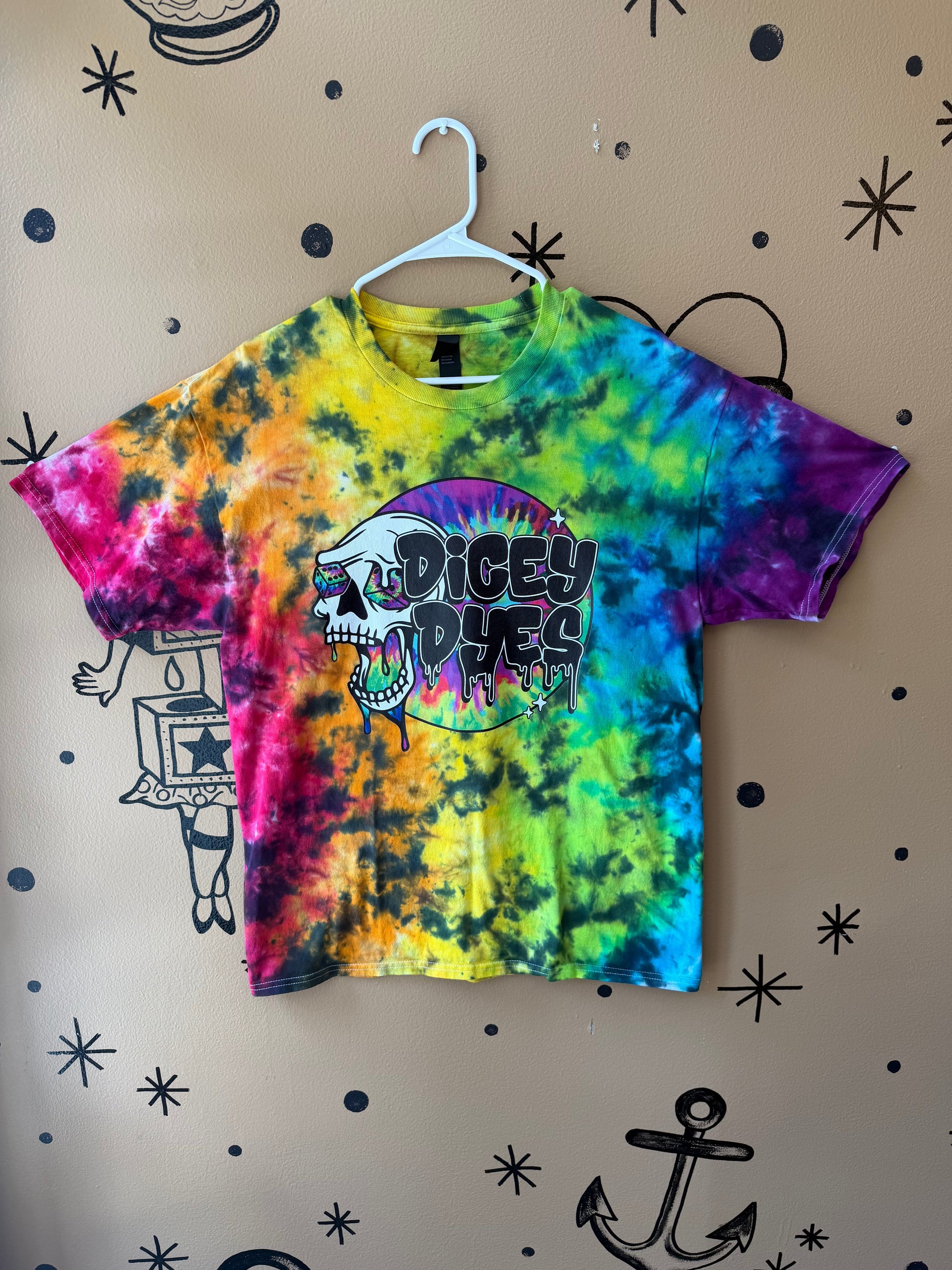 Ombré Scrunch Dicey T-Shirt Dicey Dyes