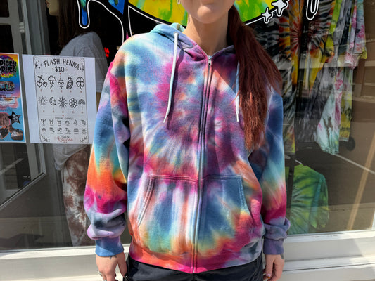 Diamond Zip Up Dicey Dyes