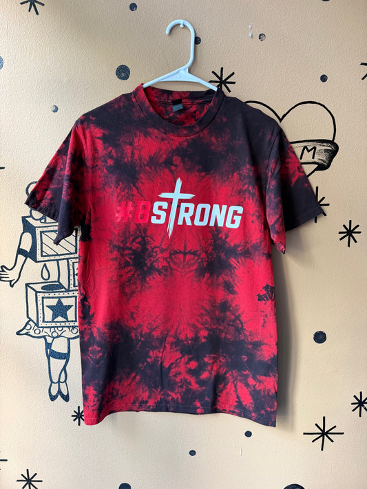 #BStrong Tie Dye T-Shirt Dicey Dyes
