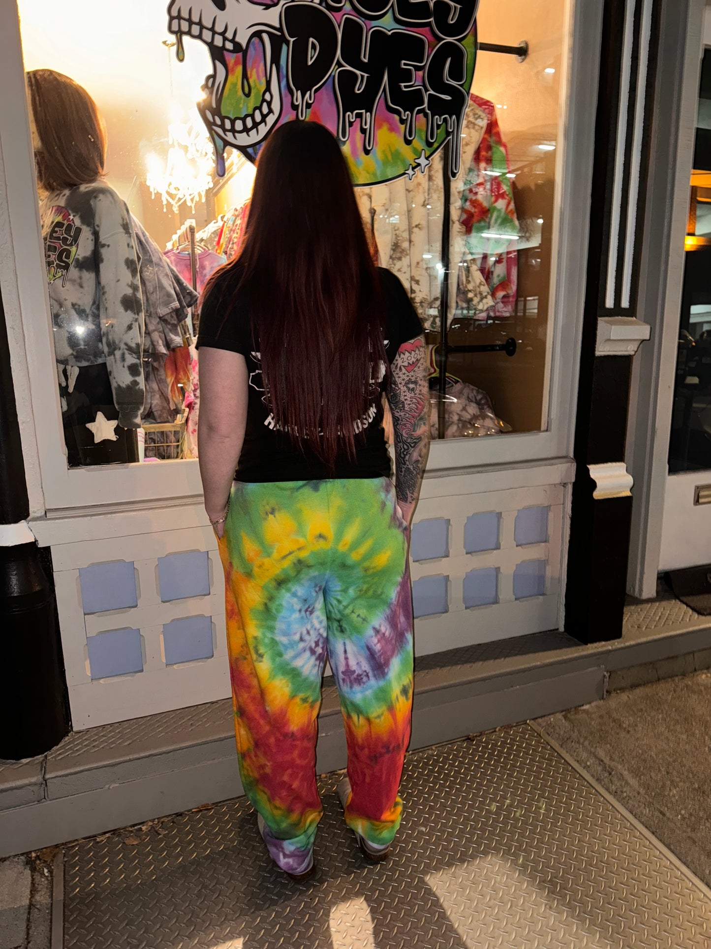 Rainbow Sweatpants w/ Pockets