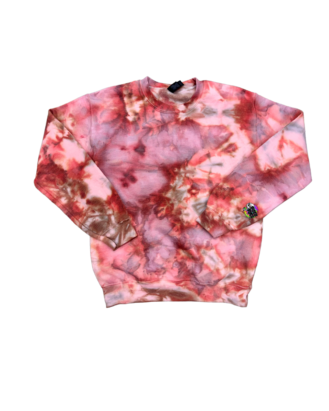 Kaleidoscope Ice Dye Crewneck Dicey Dyes