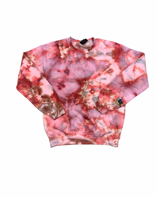 Kaleidoscope Ice Dye Crewneck Dicey Dyes