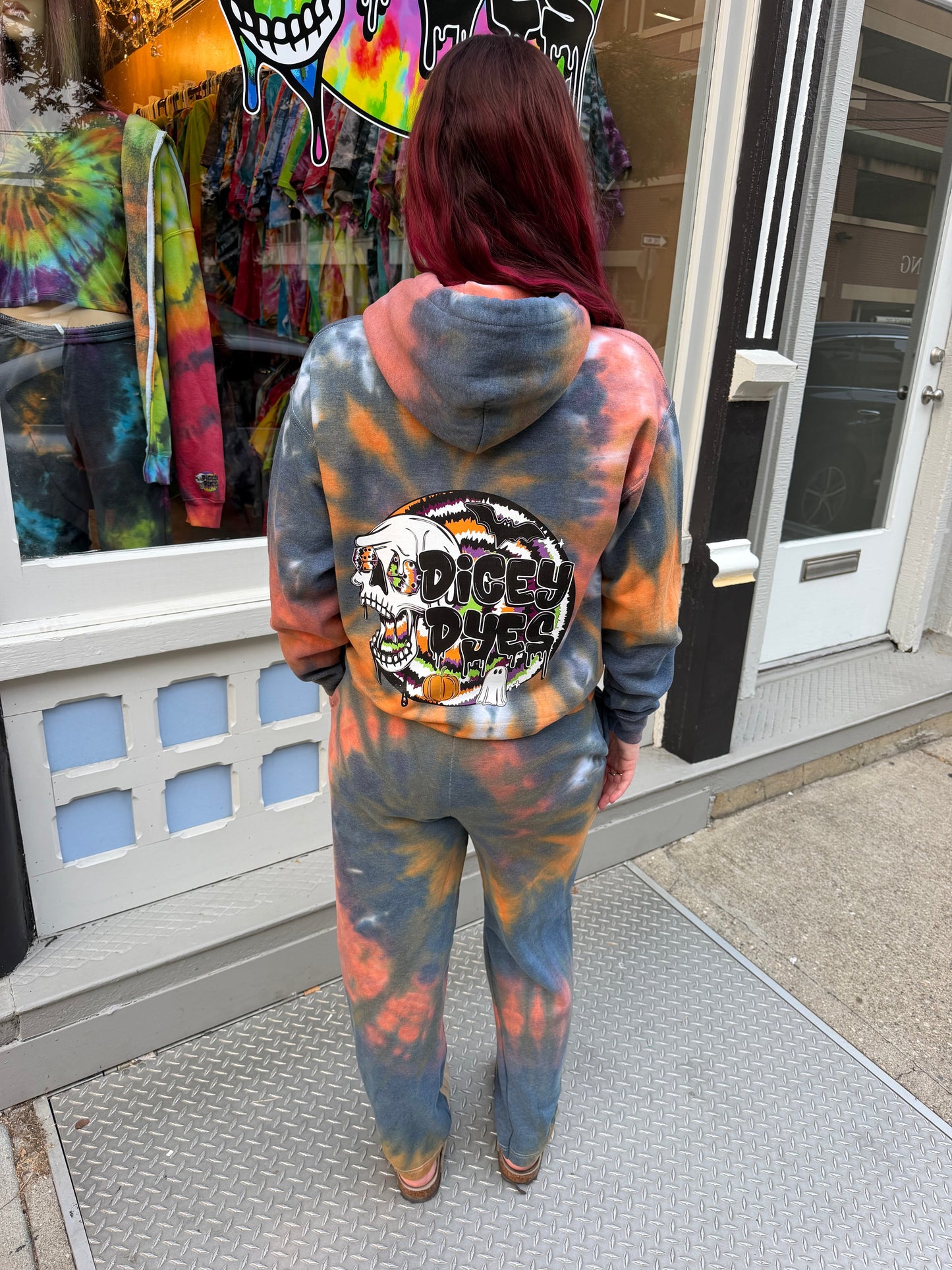 Halloween Sweatpants Dicey Dyes