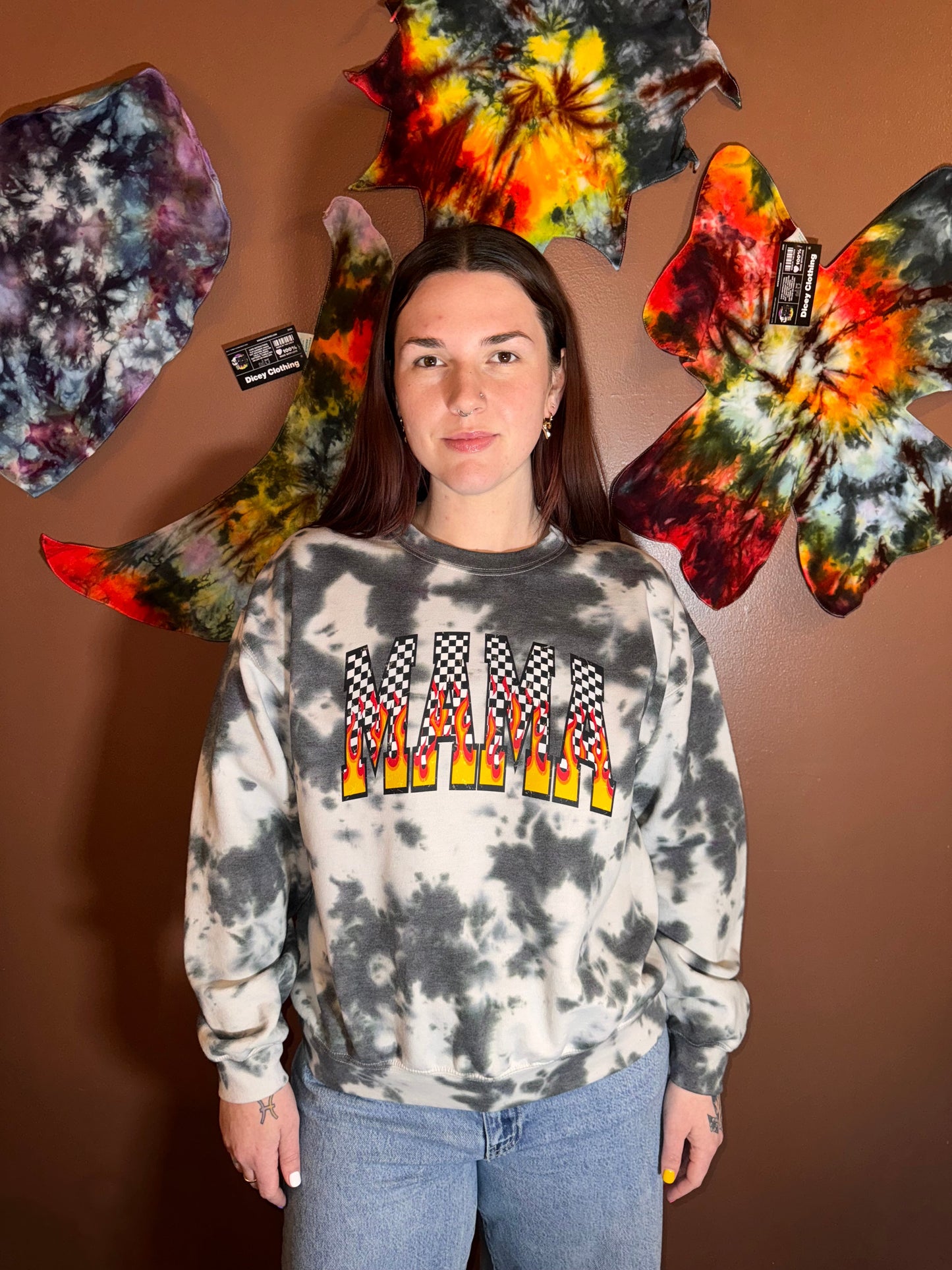 Flame Mama Crew Dicey Dyes