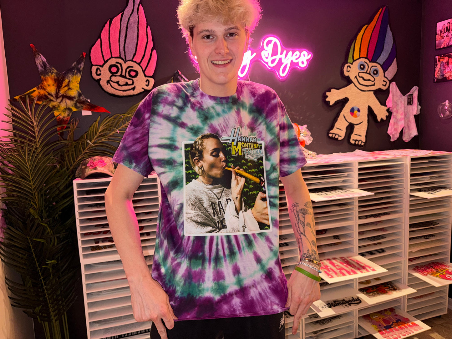 Bad Montana T-Shirt Dicey Dyes