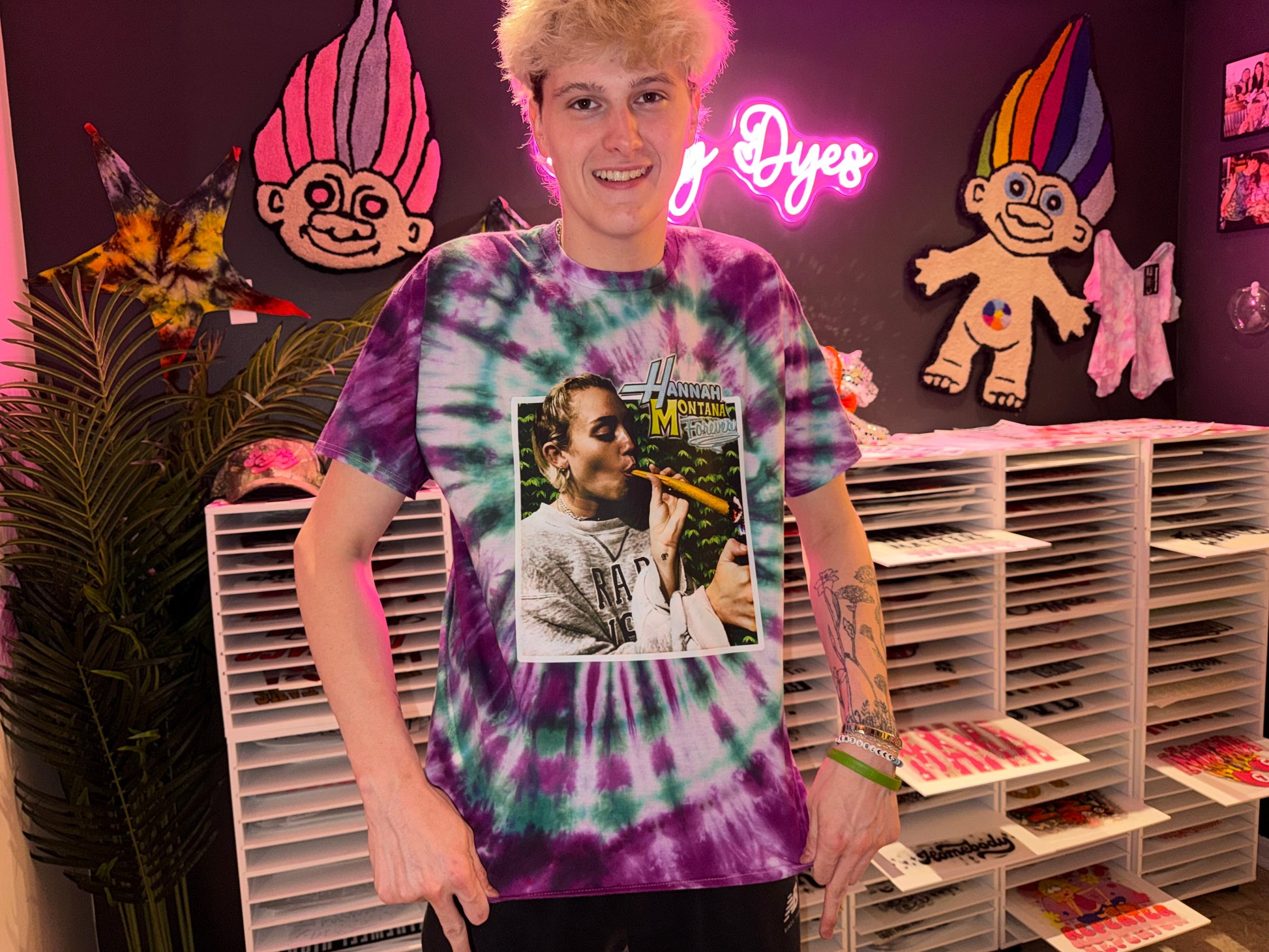 Bad Montana T-Shirt Dicey Dyes