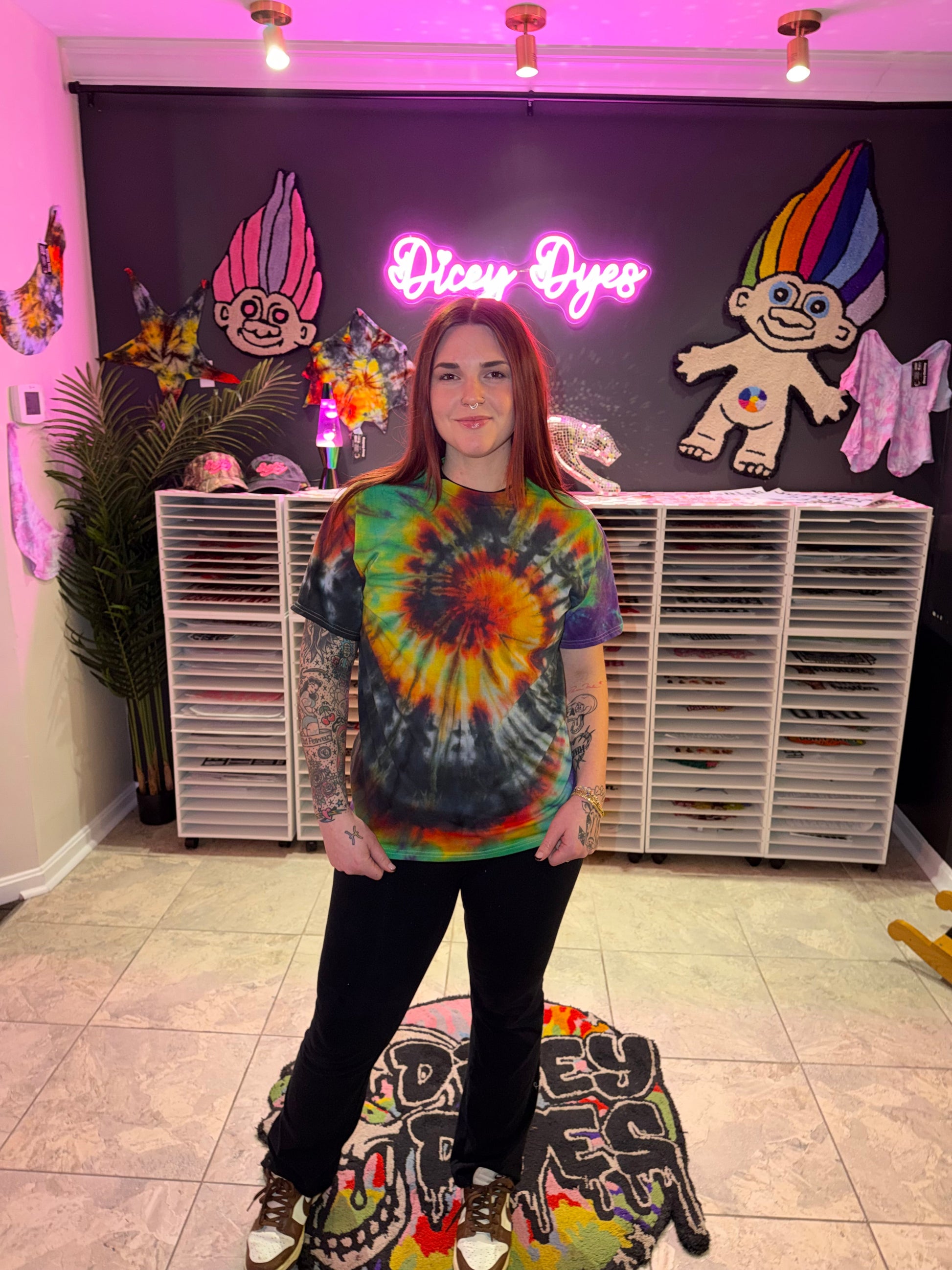Mood Ring Melt T-Shirt Dicey Dyes