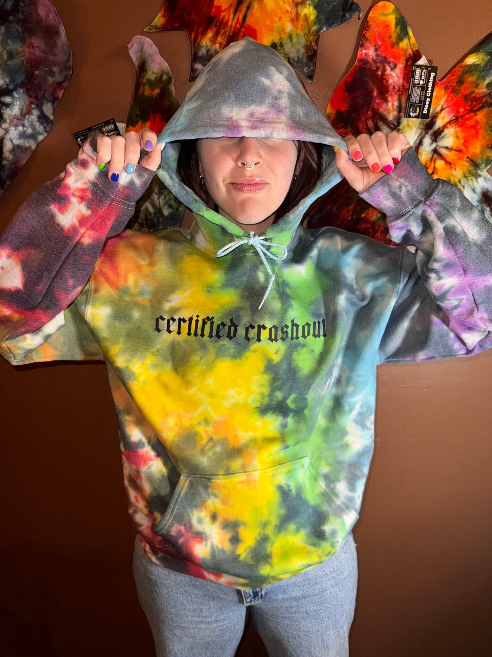 Crashout Hoodie Dicey Dyes