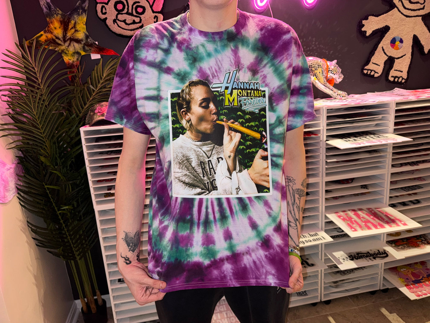 Bad Montana T-Shirt Dicey Dyes