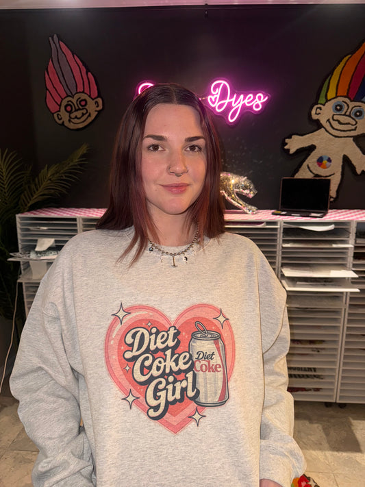 Diet Coke Girly Crewneck