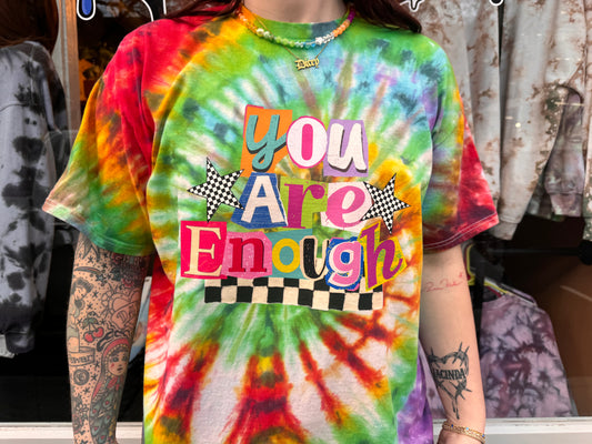You Are Enough Rainbow T-Shirt