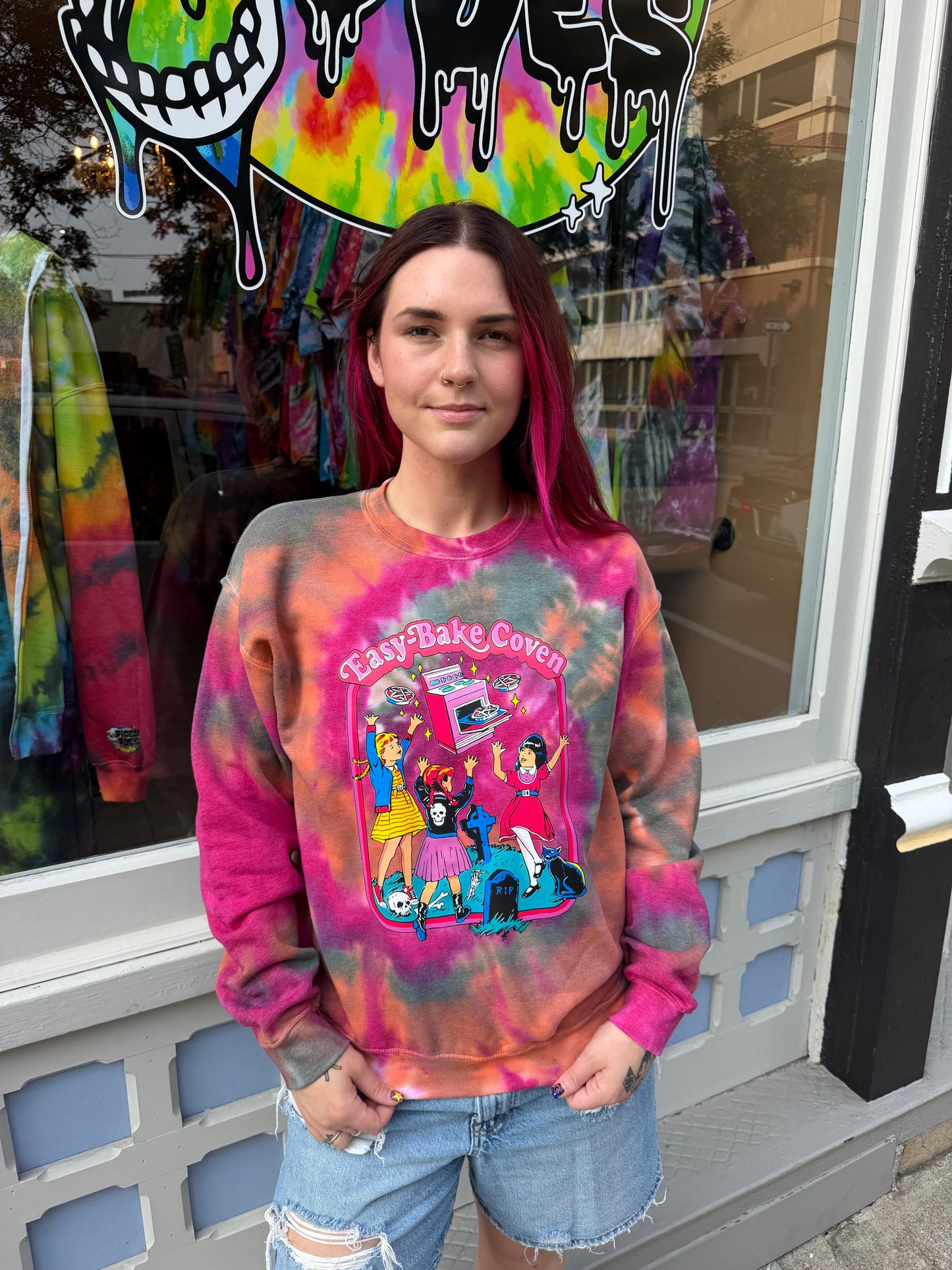 Easy Bake Coven Crewneck Dicey Dyes
