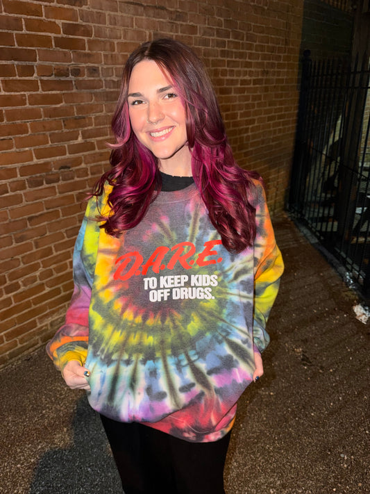 D.A.R.E Crewneck Dicey Dyes