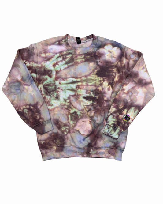 Kaleidoscope Ice Dye Crewneck Dicey Dyes