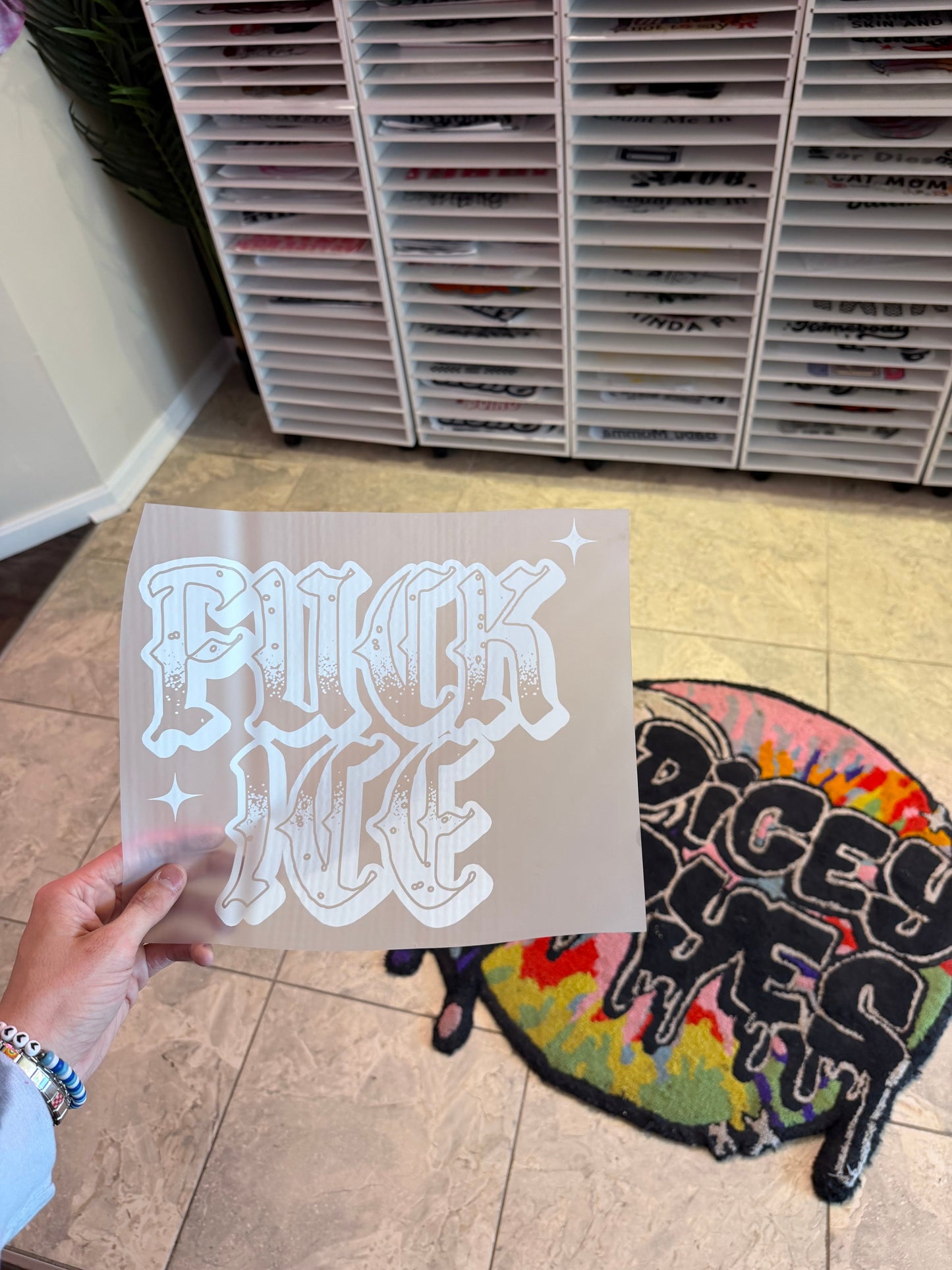 F*ck Ice Screen Dicey Dyes