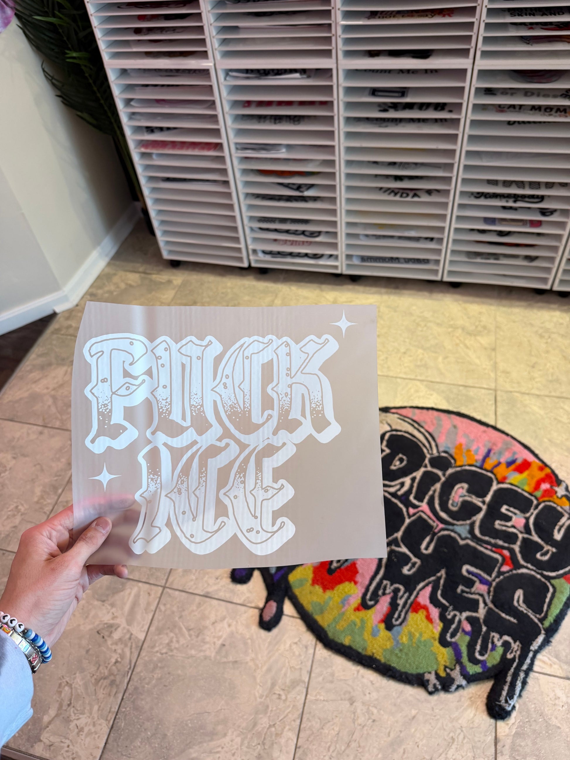 F*ck Ice Screen Dicey Dyes