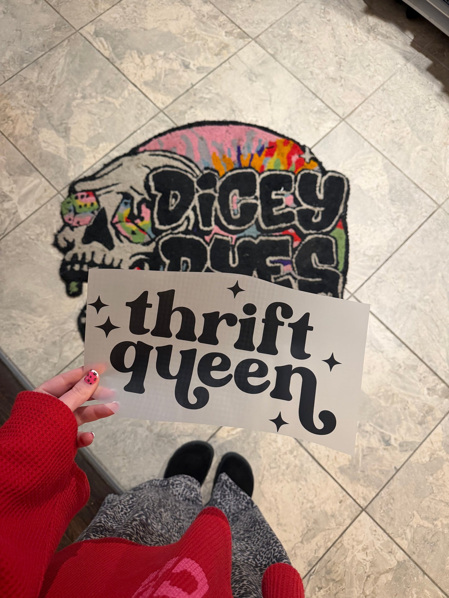 Thrift Queen Add a Screen Dicey Dyes
