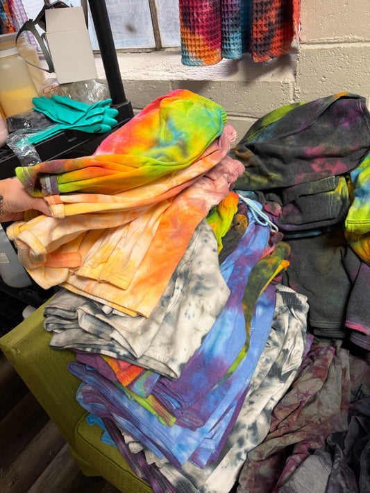Mystery Sweat Shorts Ready To Ship Dicey Dyes