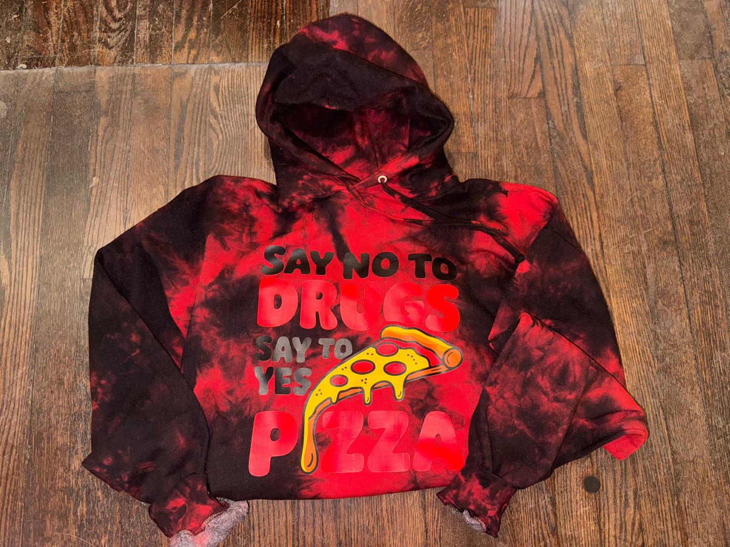 Say NO to Dr*gs Hoodie Dicey Dyes