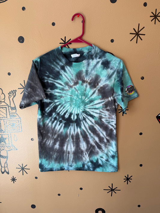 Black & Blue Spiral Ready To Ship Dicey Dyes