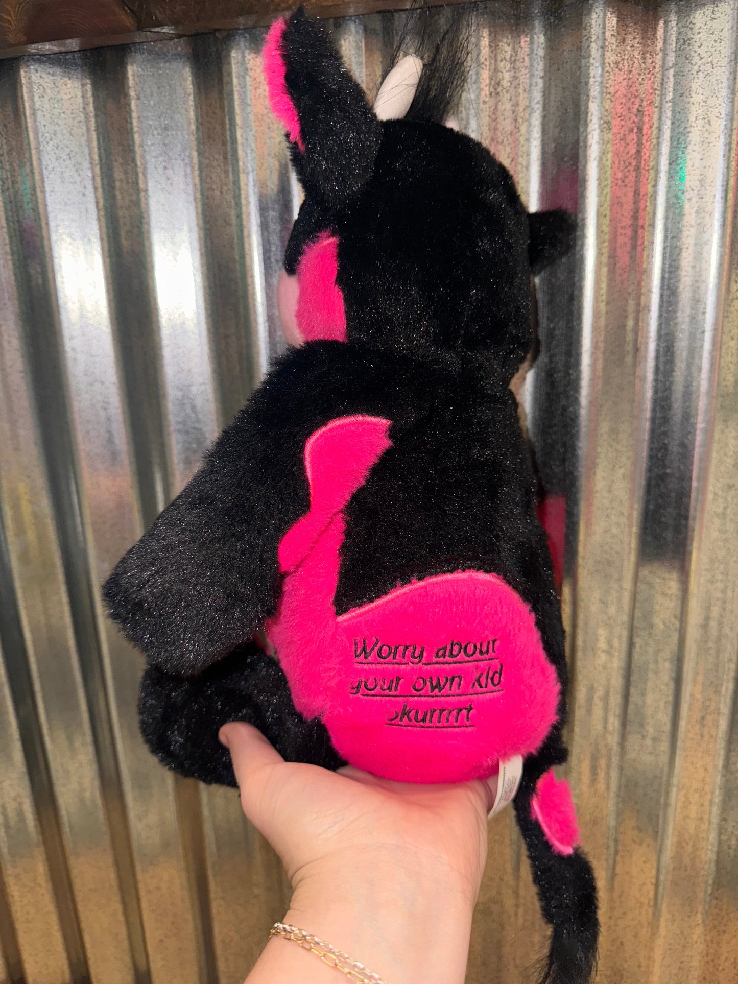 Moocinda Cow Stuffy Dicey Dyes