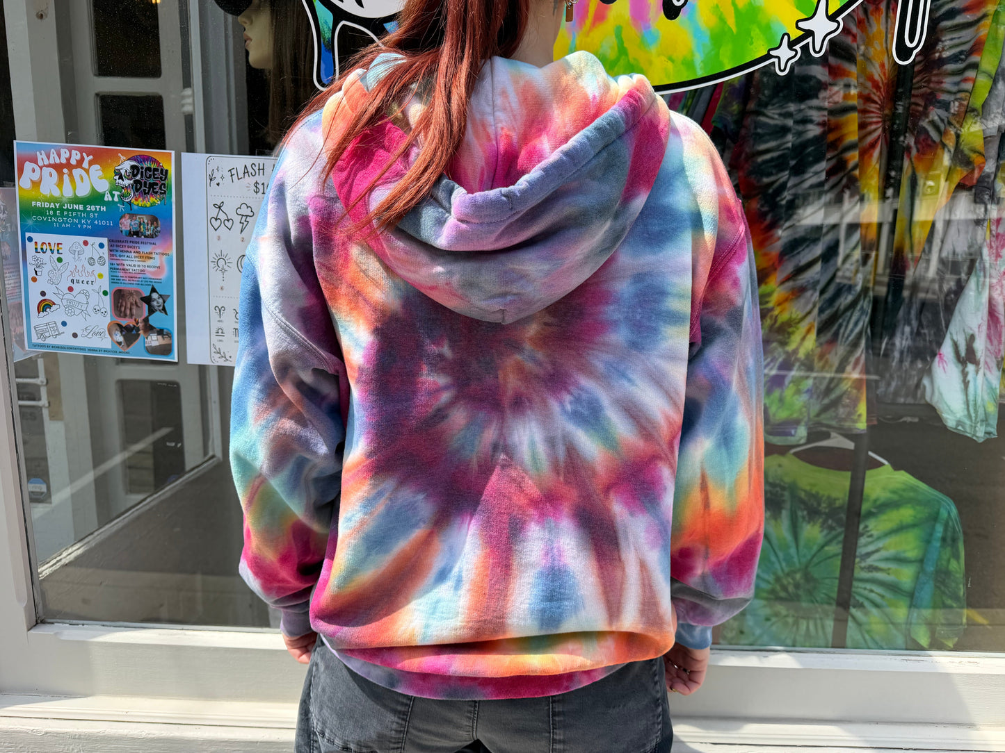 Diamond Zip Up Dicey Dyes