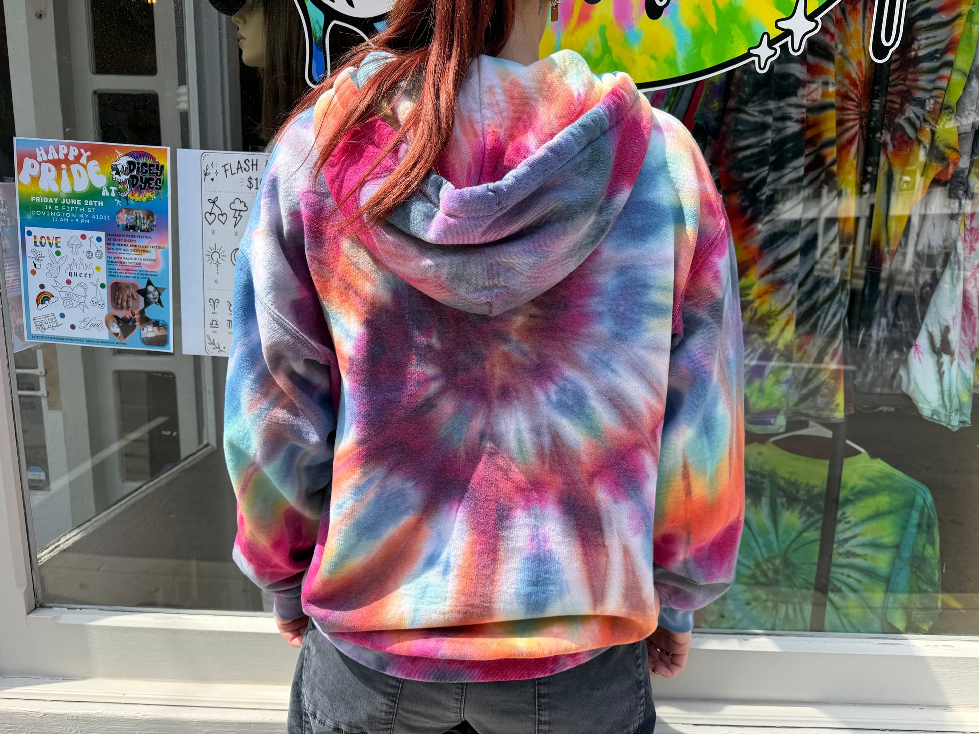 Diamond Zip Up Dicey Dyes