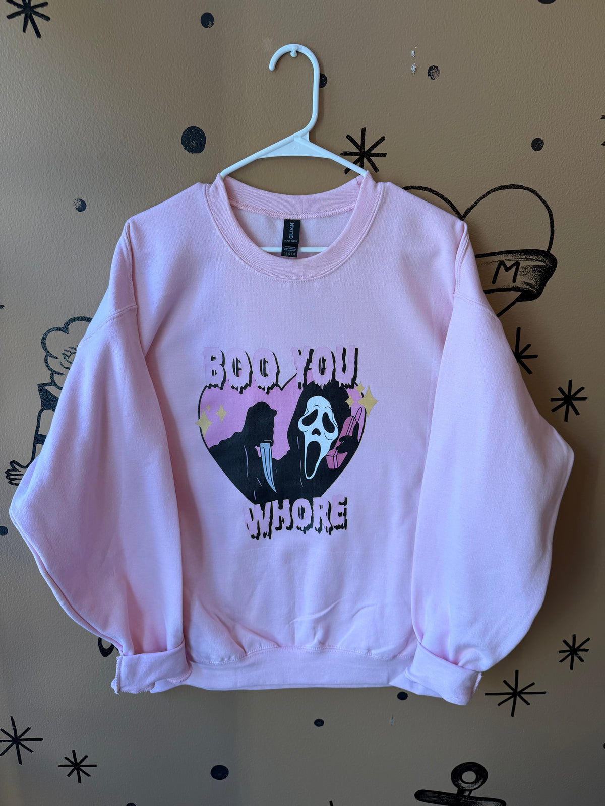 Plain Halloween Mystery Crewneck Dicey Dyes