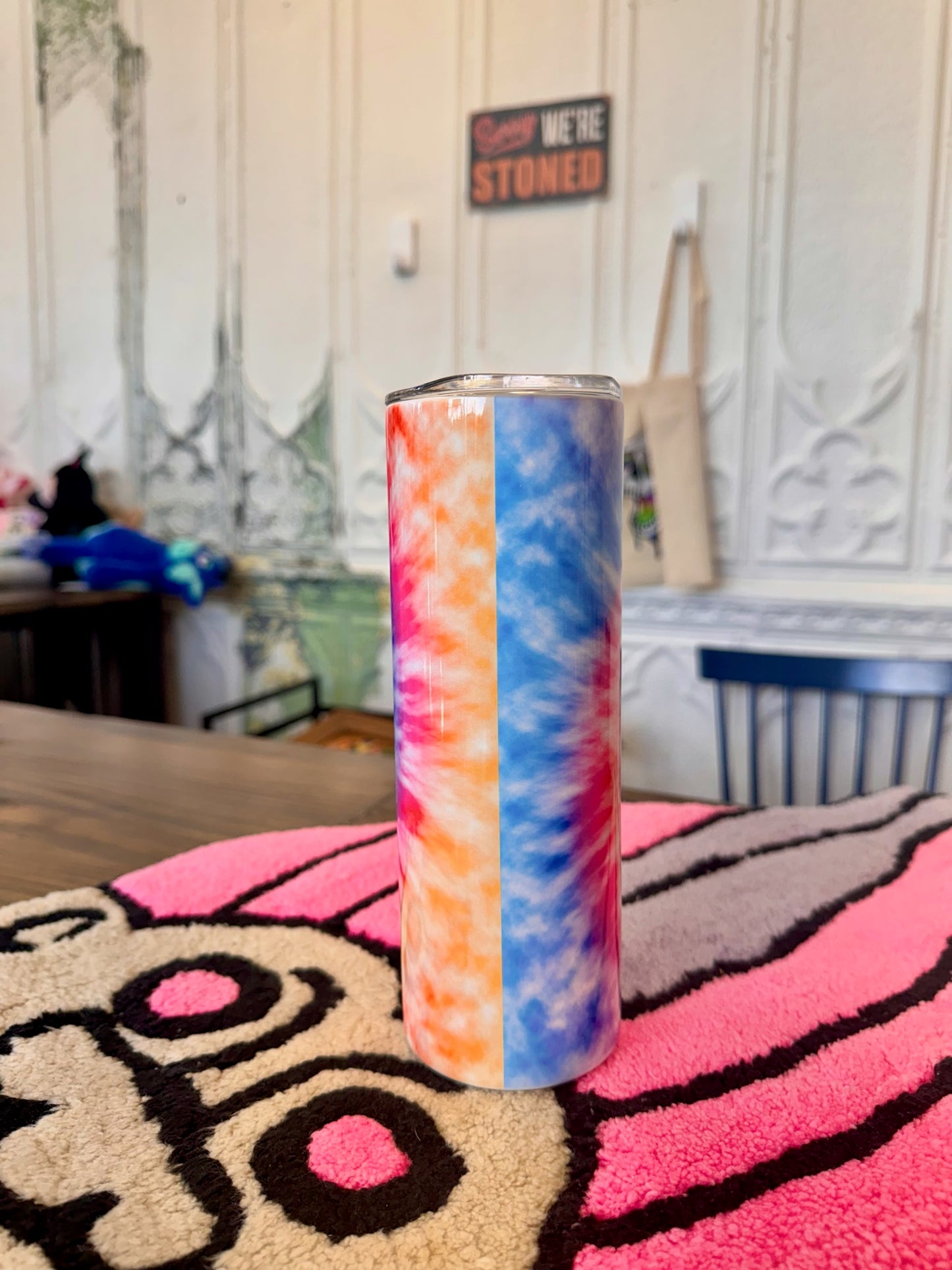 PRE-ORDER Tie Dye Dye Logo Tumbler Dicey Dyes