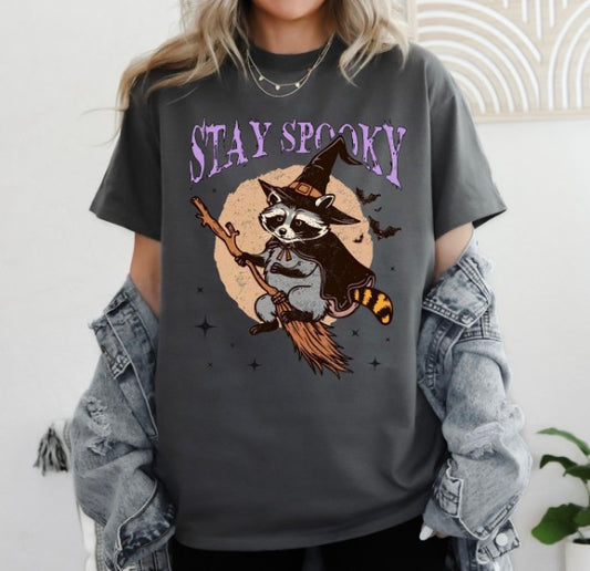 Pre-Order Stay Spooky Solid T-Shirt Dicey Dyes